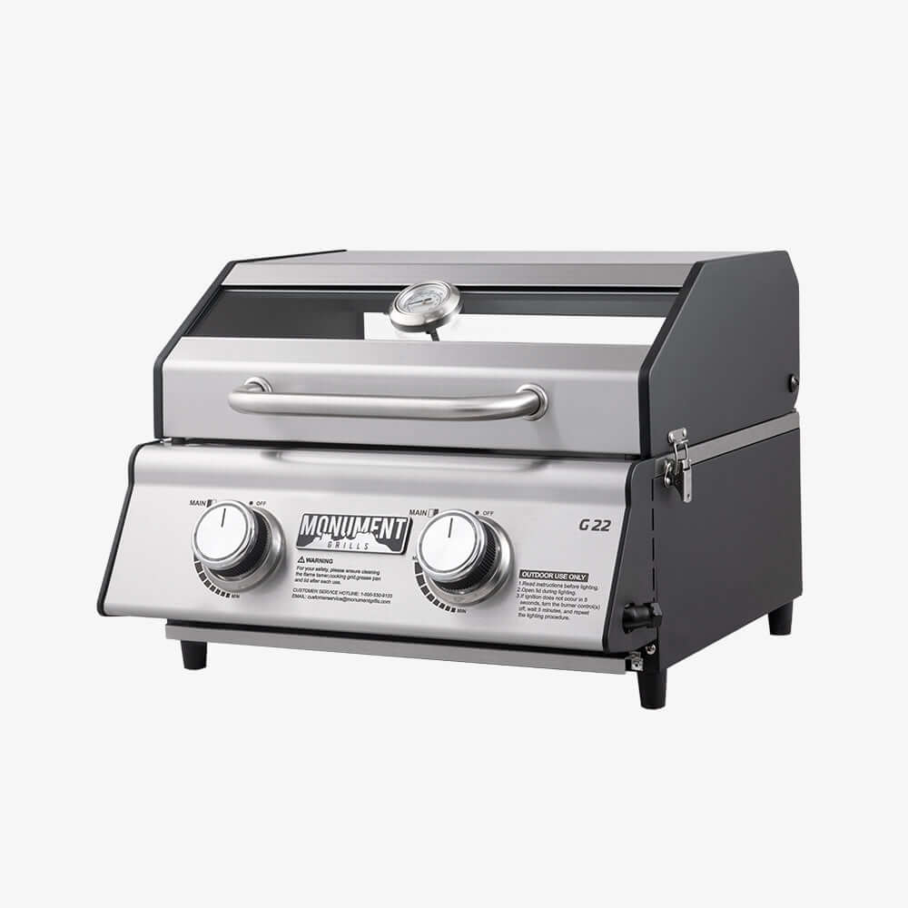 G22 | Stainless Tabletop Propane Grill