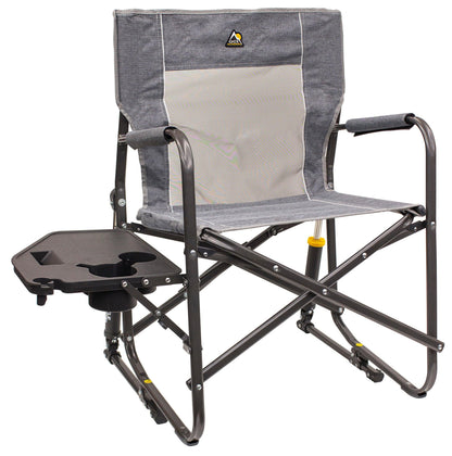 Folding Rocking Chair with Side Table