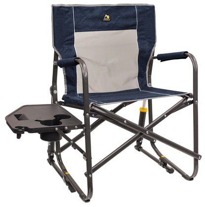 Folding Rocking Chair with Side Table