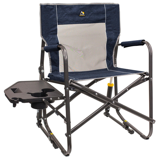 Folding Rocking Chair with Side Table