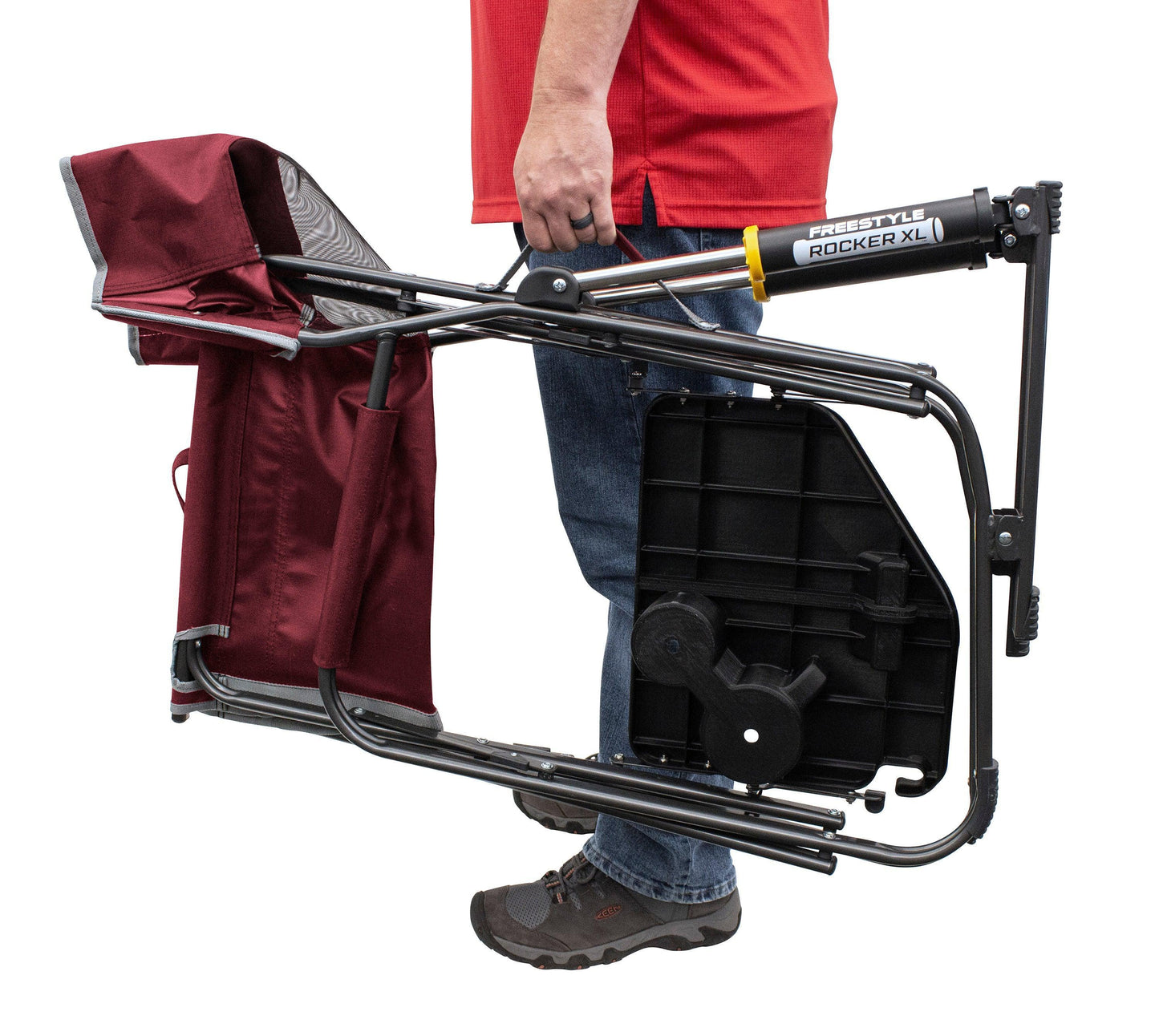 Freestyle XL Folding Rocking Chair- Table