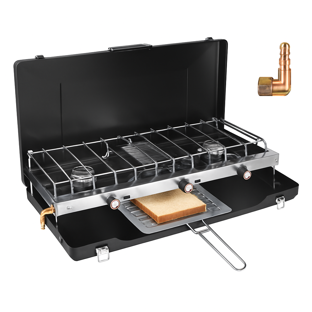 3-Burner Camping Stove