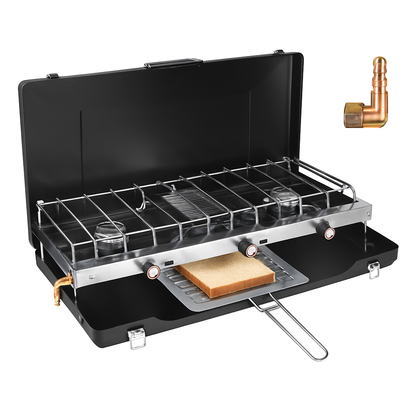 3-Burner Camping Stove