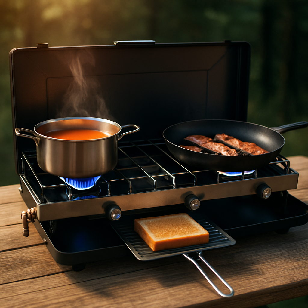 3-Burner Camping Stove