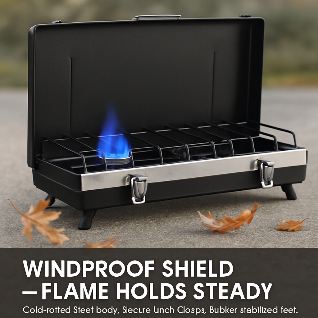 3-Burner Camping Stove