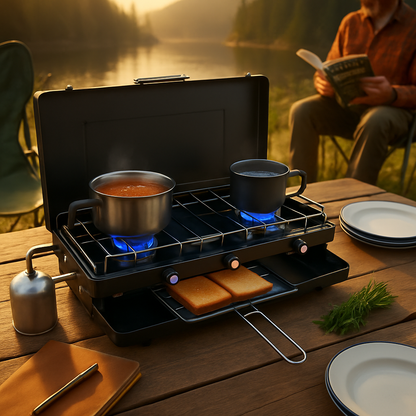 3-Burner Camping Stove