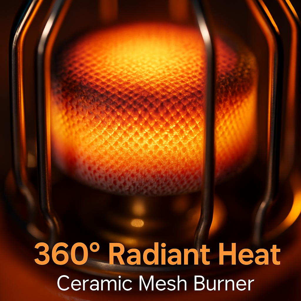 2-In-1 Camping Stove Tent Heater