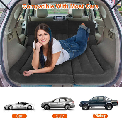 Inflatable SUV Air Mattress with Pillow
