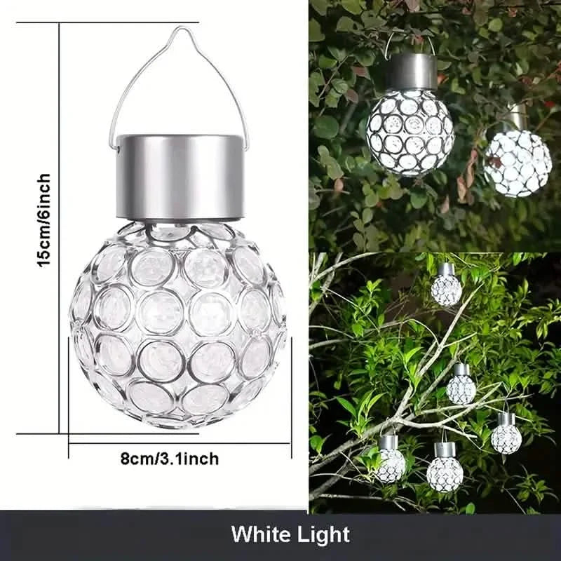 LED Outdoor Solar Lights Chandelier Lamp