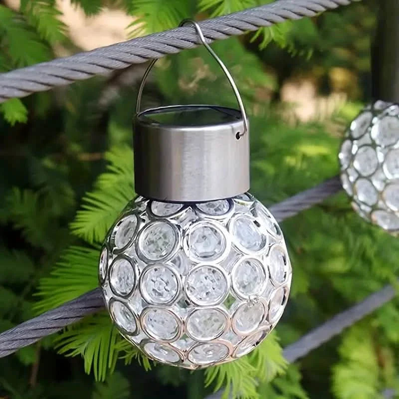 LED Outdoor Solar Lights Chandelier Lamp
