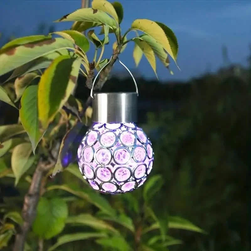 LED Outdoor Solar Lights Chandelier Lamp