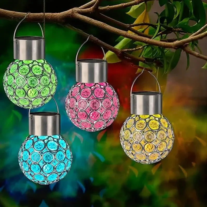 LED Outdoor Solar Lights Chandelier Lamp