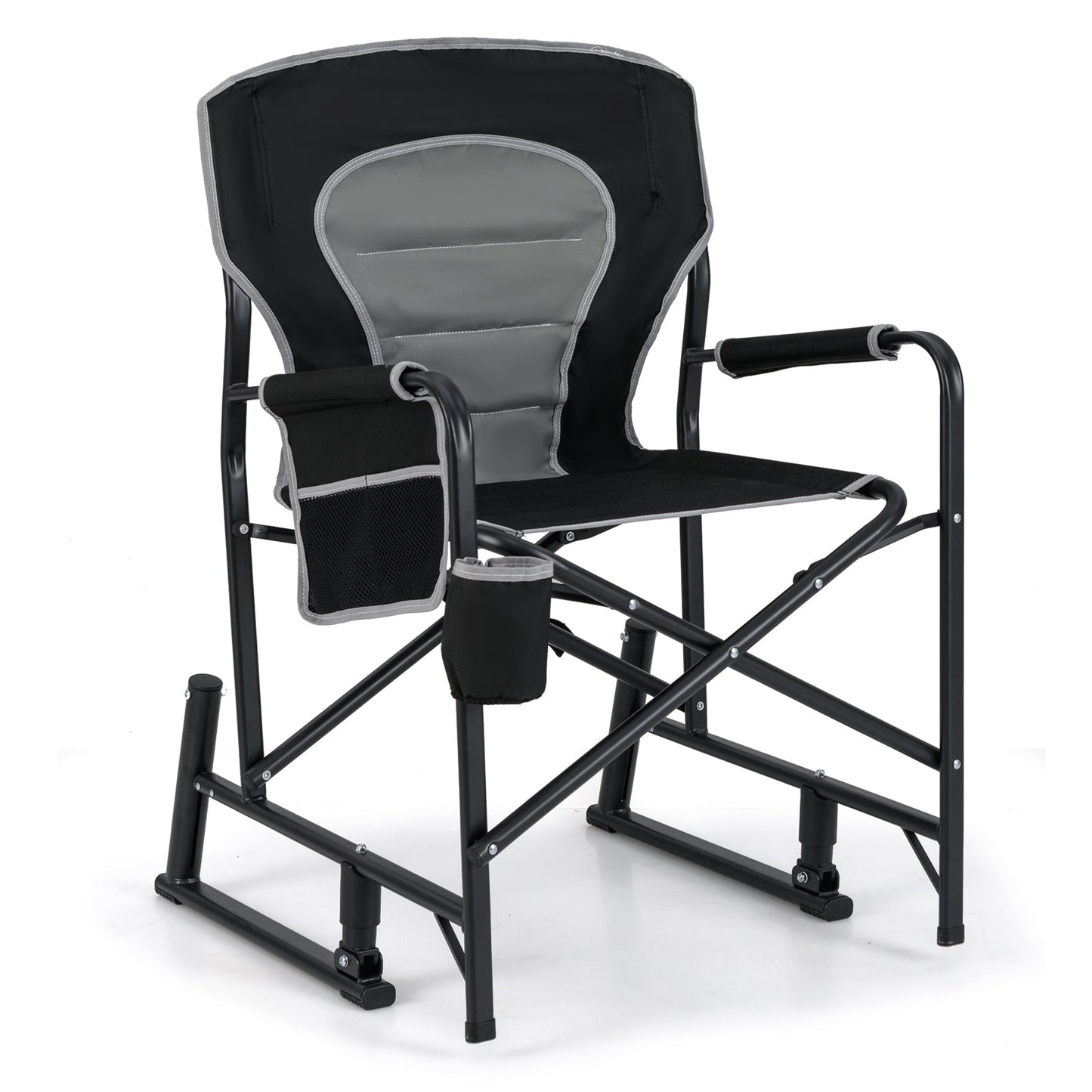 Rocker Chair with Dual Springs and Padded Back