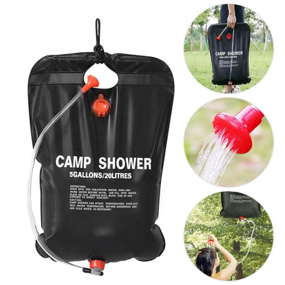 Solar Heated Shower