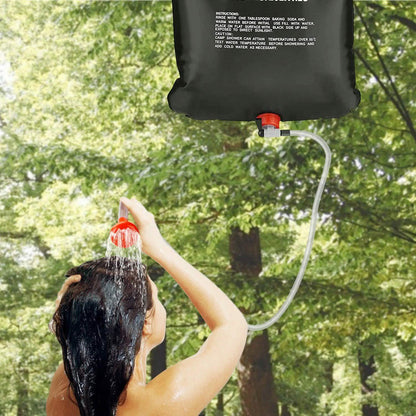 Solar Heated Shower
