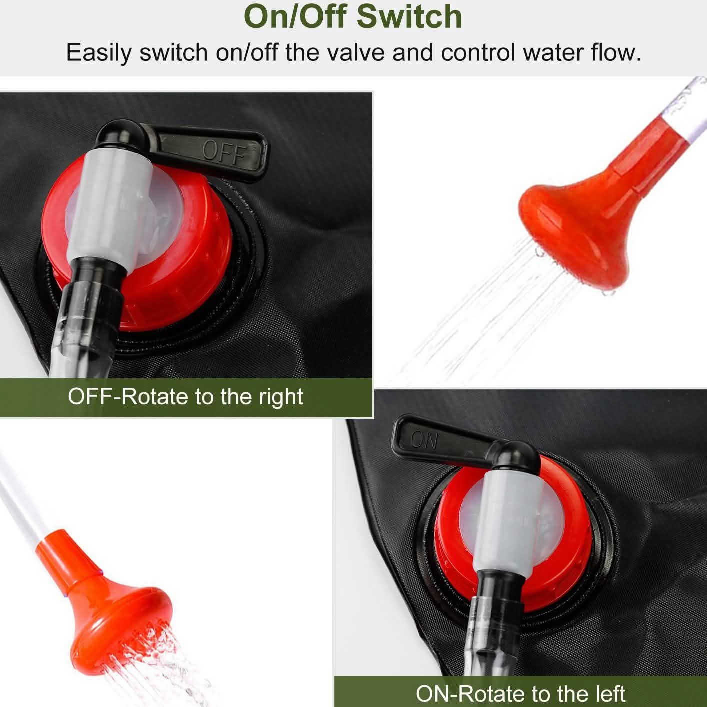Solar Heated Shower