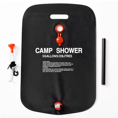 Solar Heated Shower