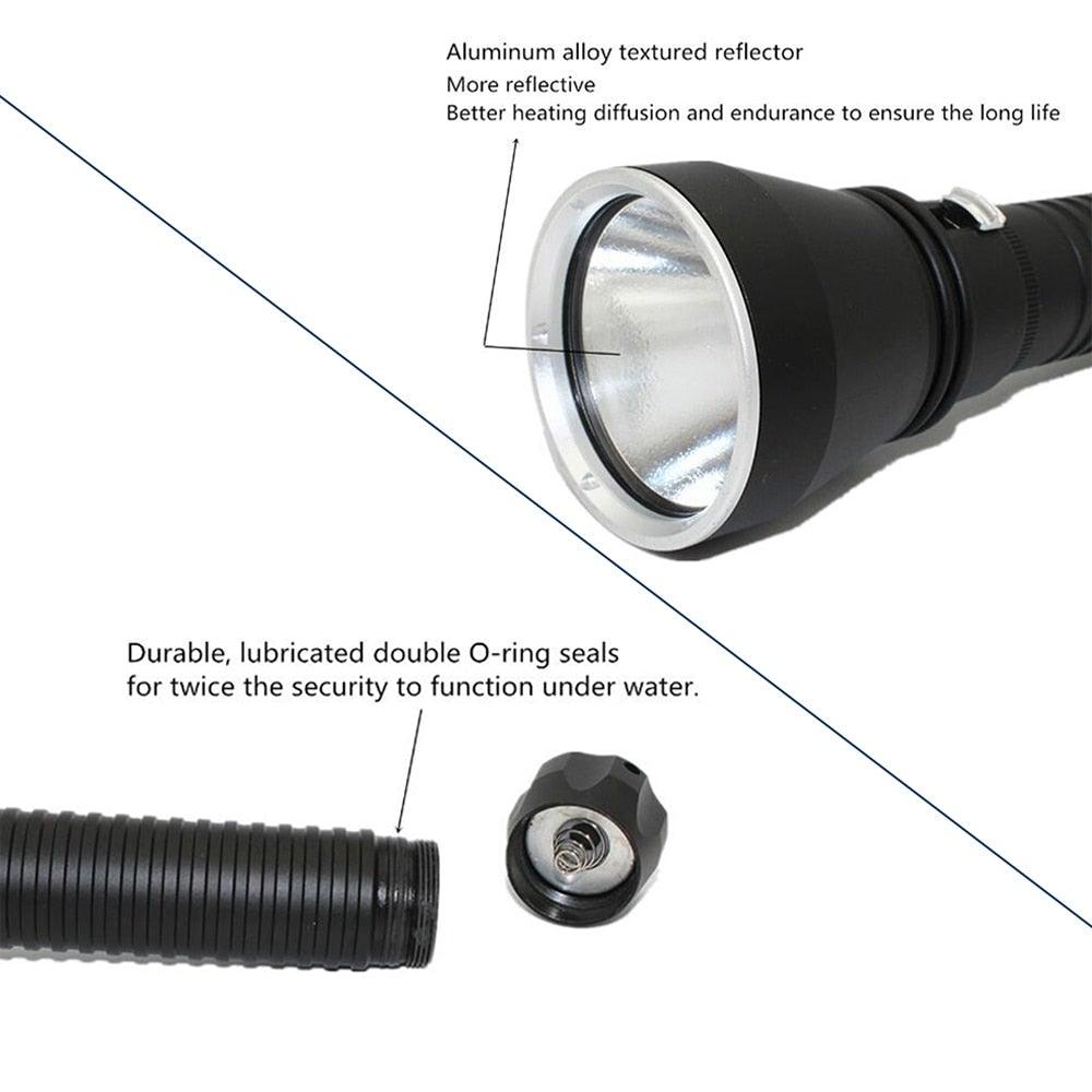 Scuba Diving Underwater Torch
