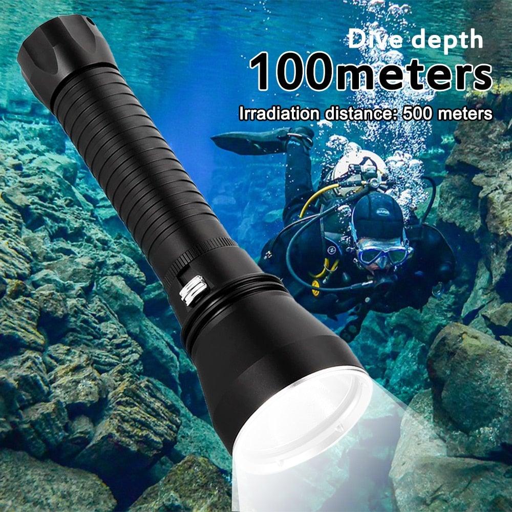 Scuba Diving Underwater Torch