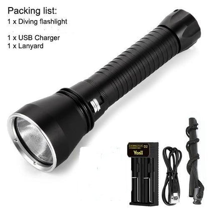 Scuba Diving Underwater Torch