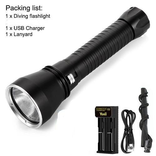 Scuba Diving Underwater Torch