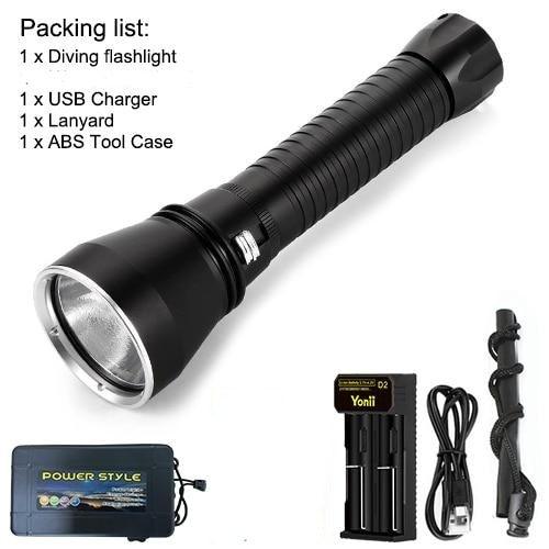 Scuba Diving Underwater Torch