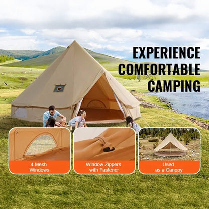 Premium 4-Season Camping Yurt Tent