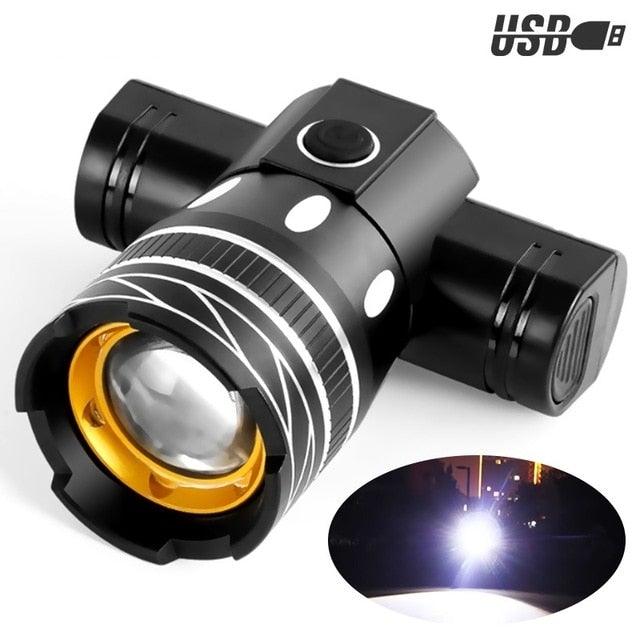 Headlight For Bike - Scooter  Night Cycling