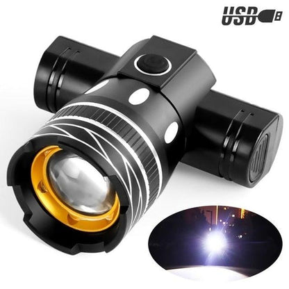 Headlight For Bike - Scooter  Night Cycling