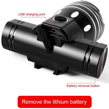 Headlight For Bike - Scooter  Night Cycling