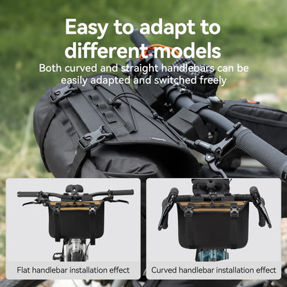 Adjustable Handlebar Cradle Bike Bag