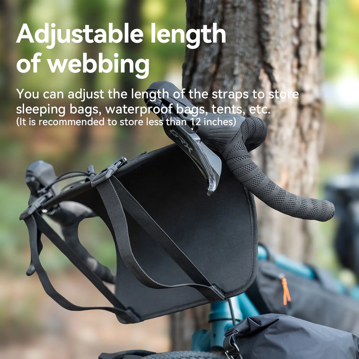 Adjustable Handlebar Cradle Bike Bag