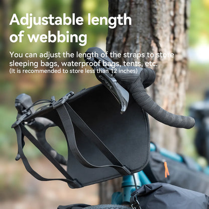 Adjustable Handlebar Cradle Bike Bag