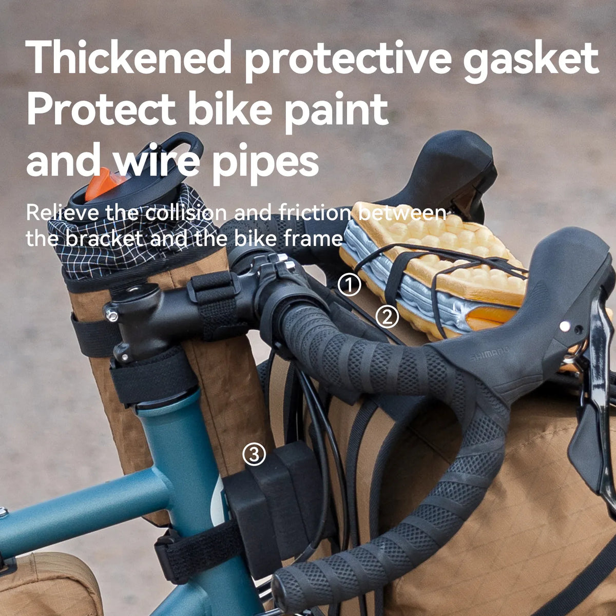 Adjustable Handlebar Cradle Bike Bag