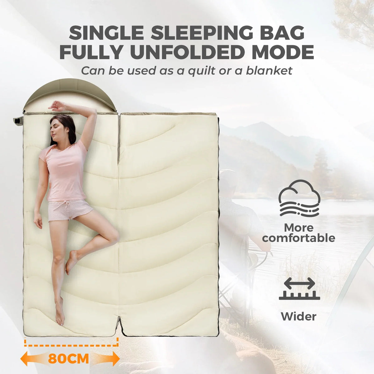 Cotton Envelope Sleeping Bag