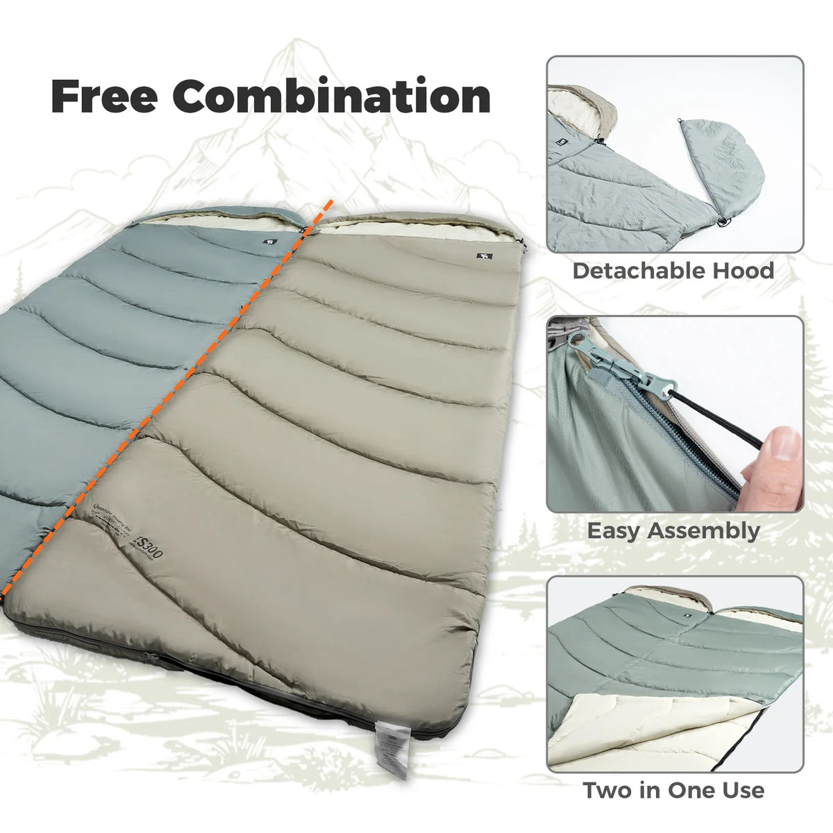 Cotton Envelope Sleeping Bag