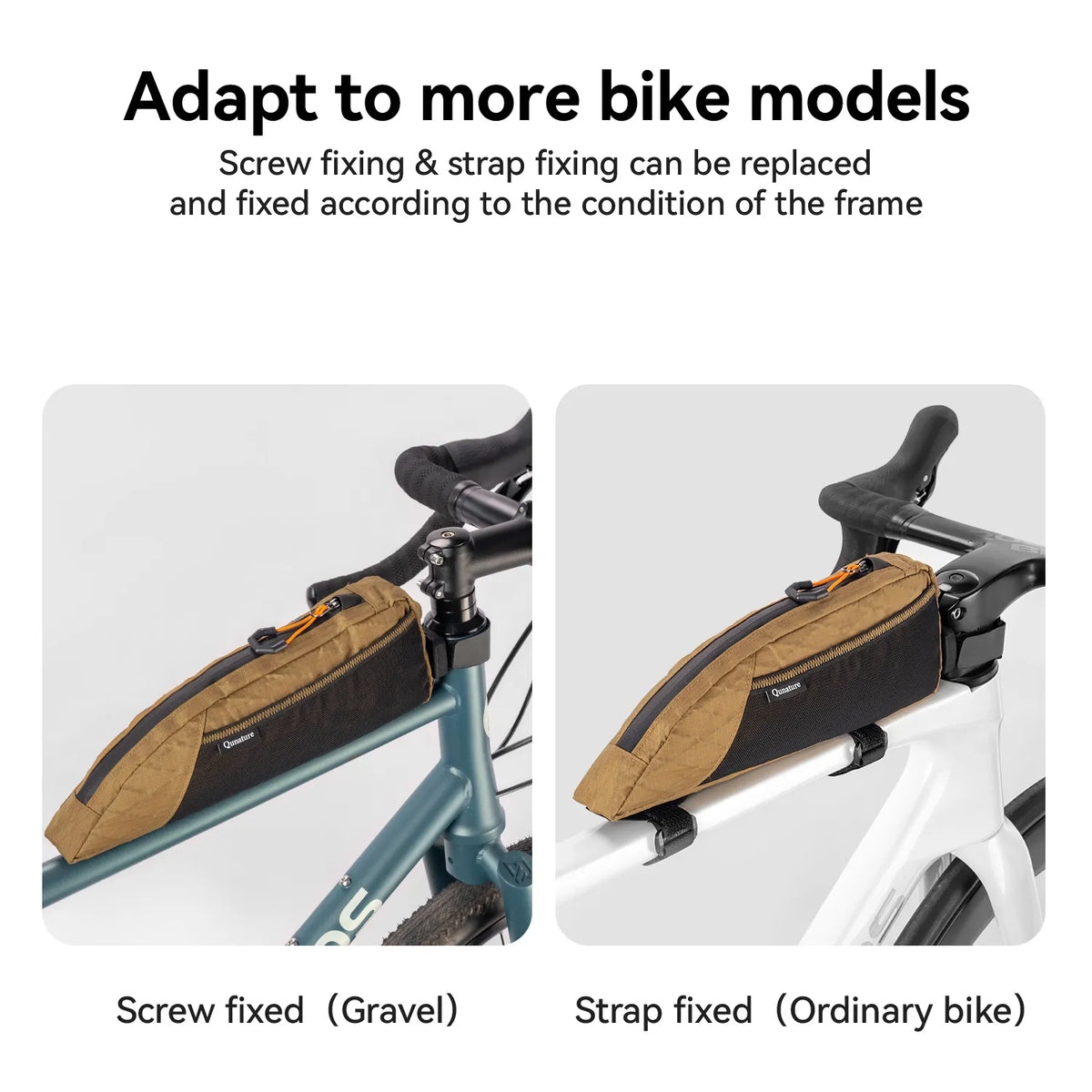 Water-repellent Top Tube Bag
