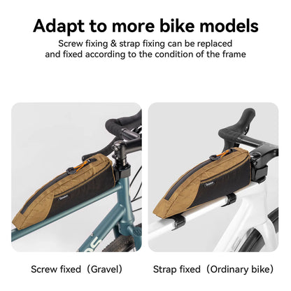 Water-repellent Top Tube Bag