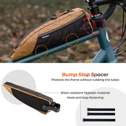 Water-repellent Top Tube Bag