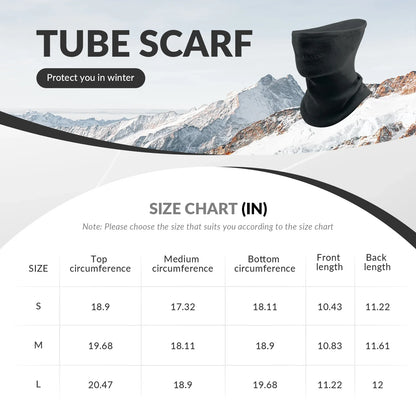 Double-Sided Fleece Face and Neck Warmer