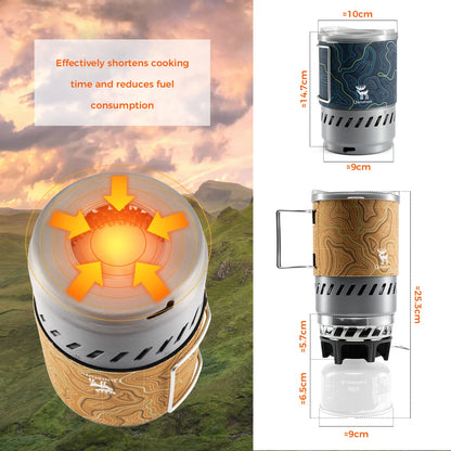 Integrated Heat Collection Stove System