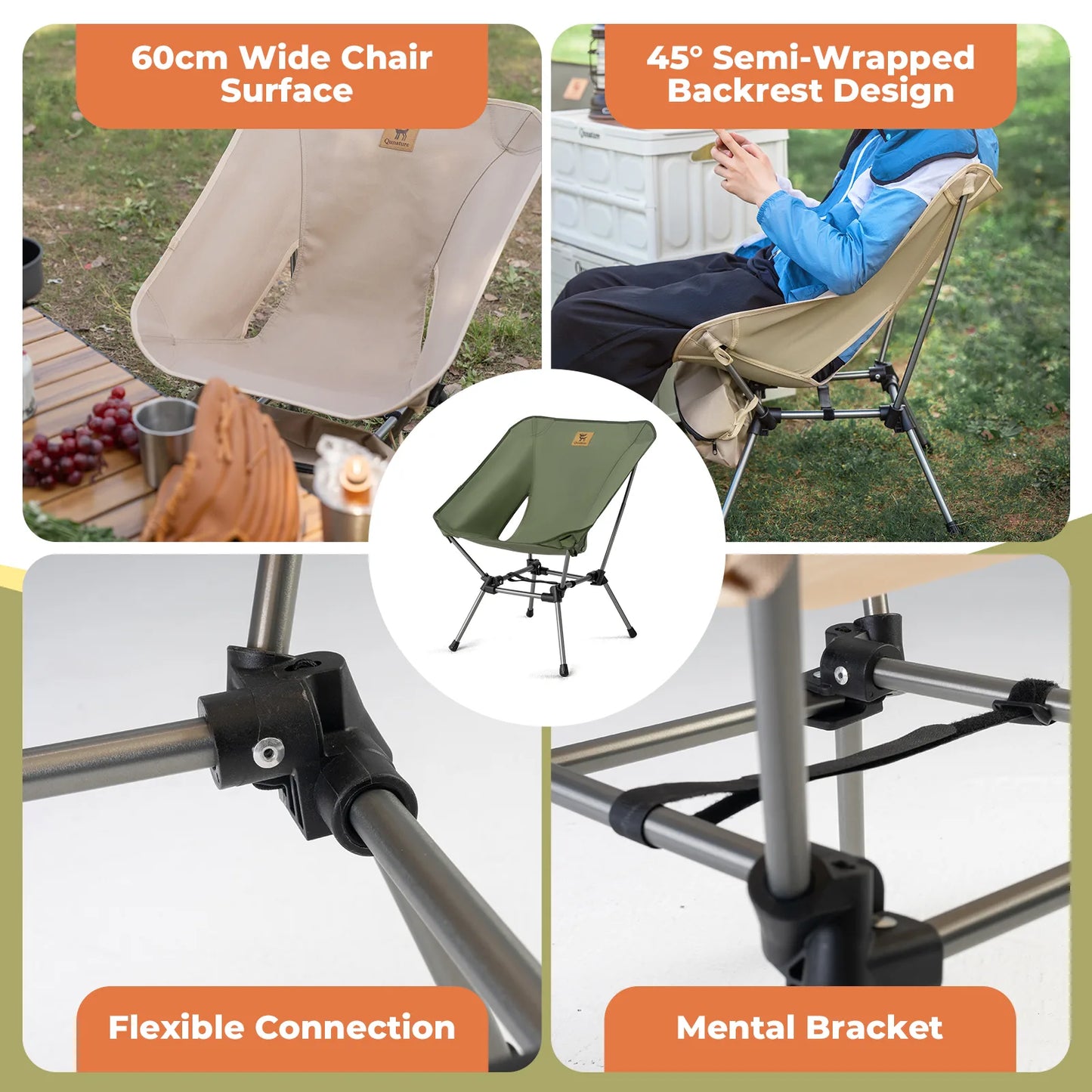 260lbs Folding Chair