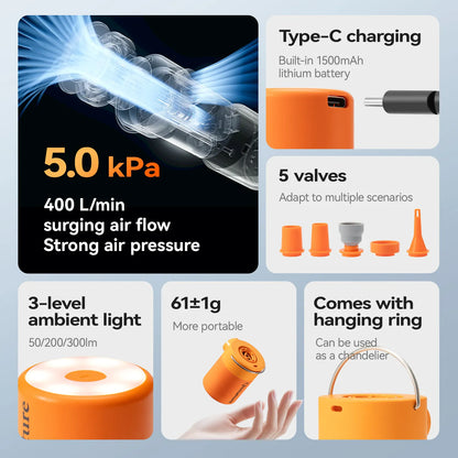 Multi-Use Mini Air Pump
