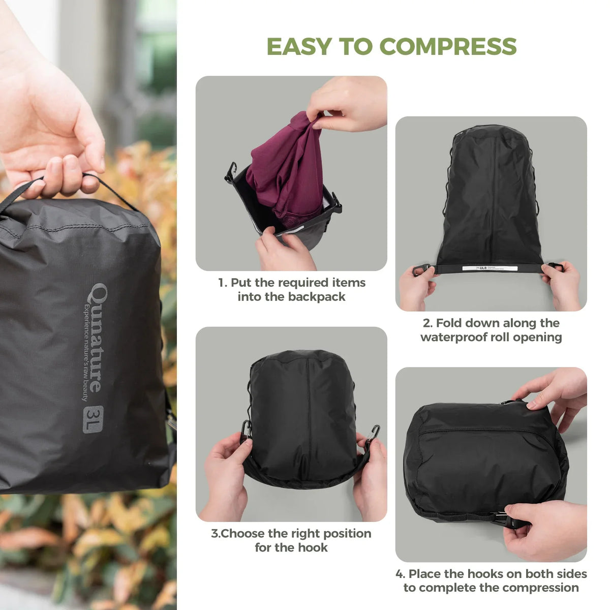 Ultralight & Waterproof Compression Bag