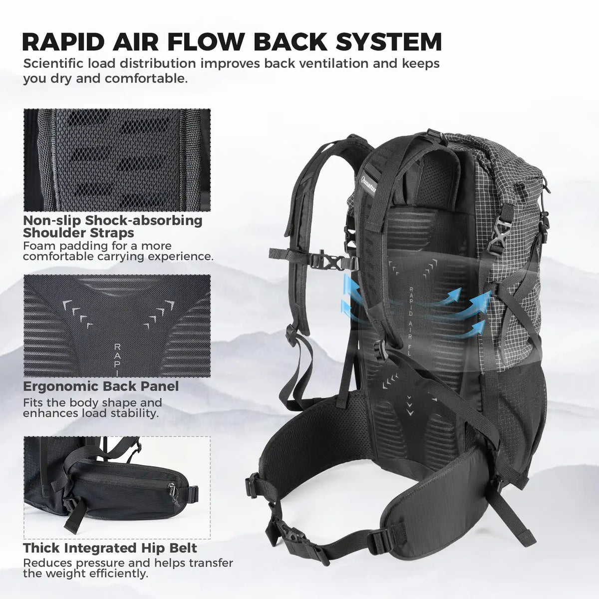 Large-capacity Hiking Backpack