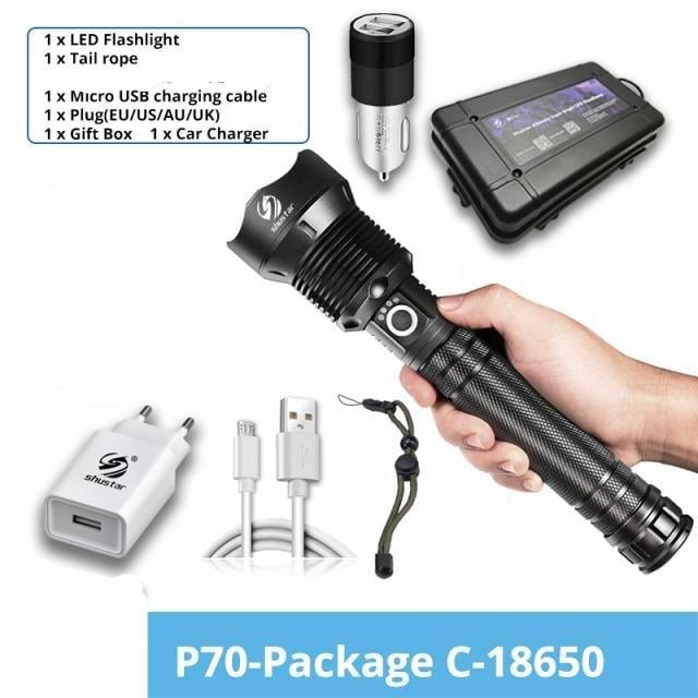 Waterproof, Super Bright, Zoomable Torch