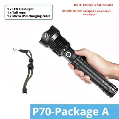 Waterproof, Super Bright, Zoomable Torch