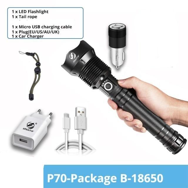 Waterproof, Super Bright, Zoomable Torch