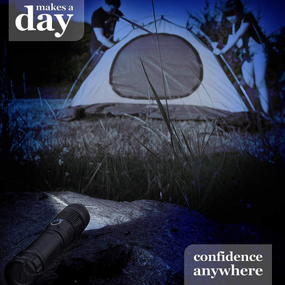 Waterproof, Super Bright, Zoomable Torch
