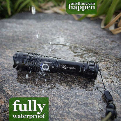 Waterproof, Super Bright, Zoomable Torch